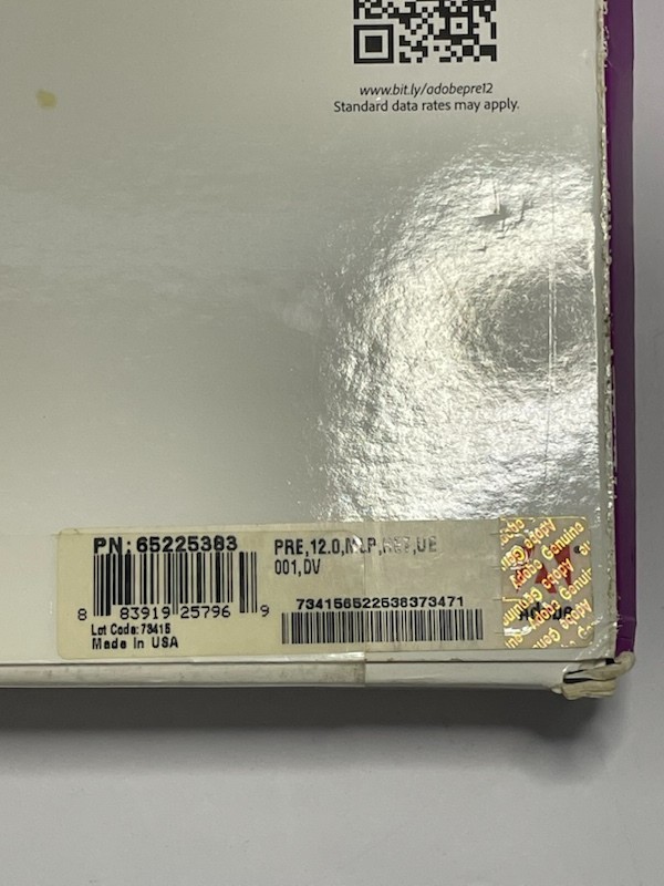 Adobe Premiere Elements 12 - Mac & Windows XP/7/8 - sealed
