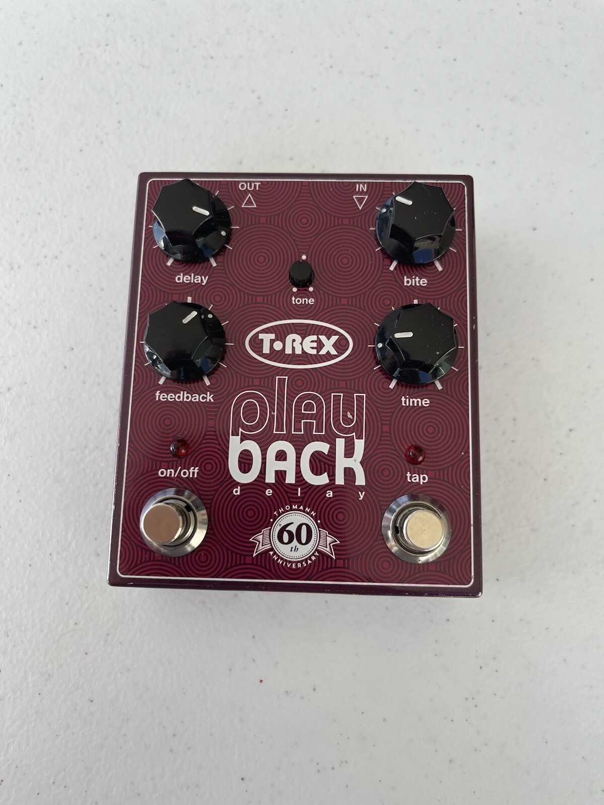 T-Rex Engineering Play Back Delay Tape Echo 60th Anniversary Guitar Effect Pedal