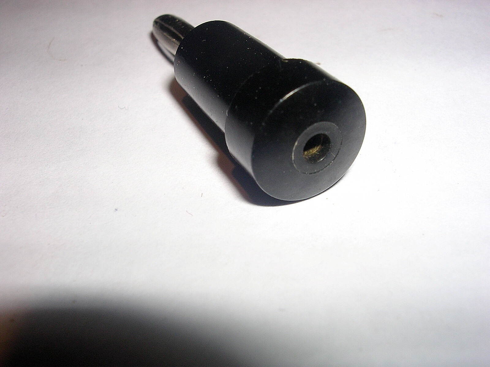 HH SMITH 214-103 PHONE TIP TO BANANA ADAPTOR  BLACK  LOT OF (2)