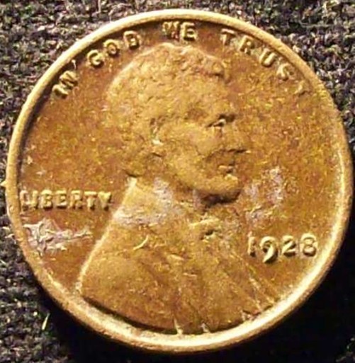 1928 P WHEAT PENNY