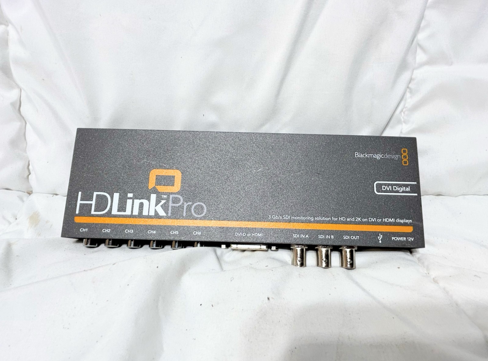 Blackmagic Design HDLink Pro 3GSDI DVI HDMI 4:4:4 HD CONVERTER W/ Power Supply