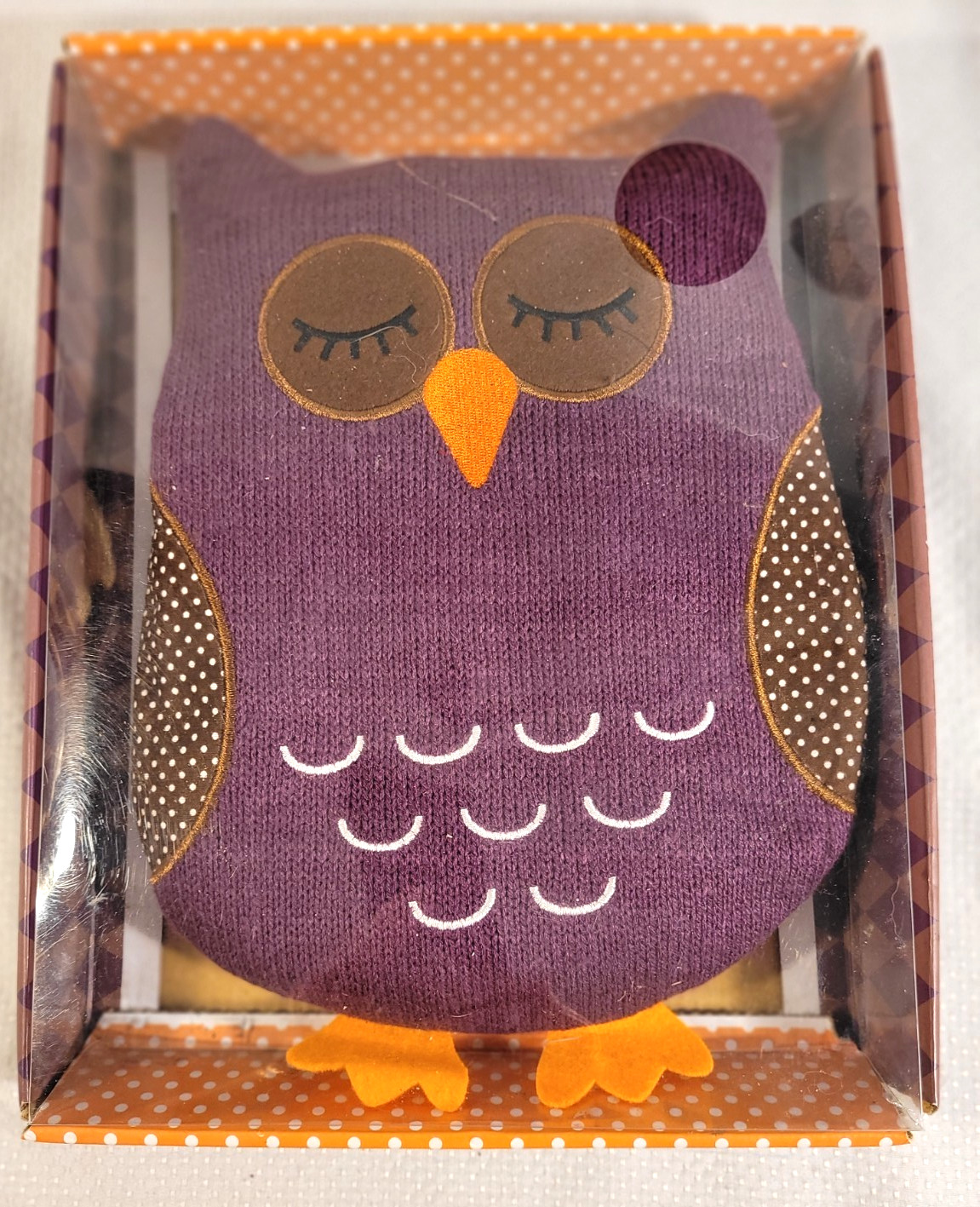 Warm Hugs Heat Pack Owl Hot Cold Pack Microwaveable Animals Soft Cuddles Gift