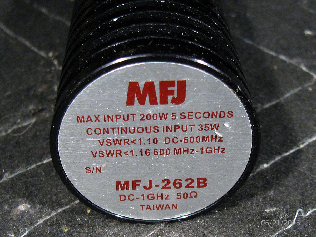 MFJ-262B Dummy Load - 200W