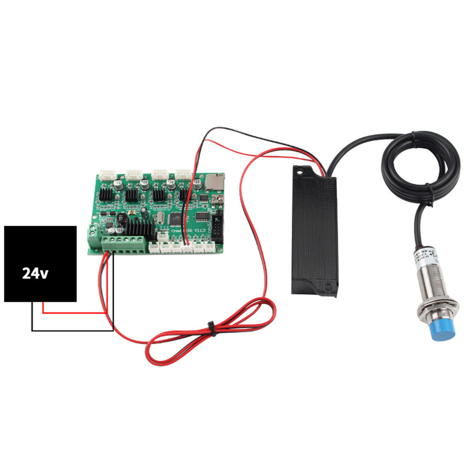 3D Printer Complete Auto Bed Leveling Sensor Set for Creality Ender 3/3 Pro Part