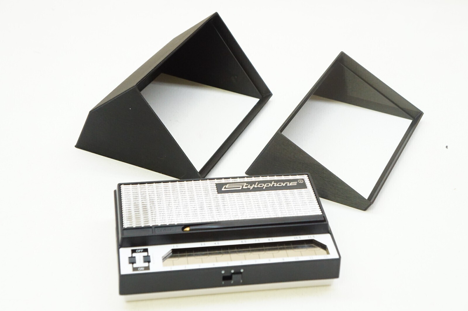 Angled Base Stand for Stylophone Original Retro Pocket Synthesizer Display Mount
