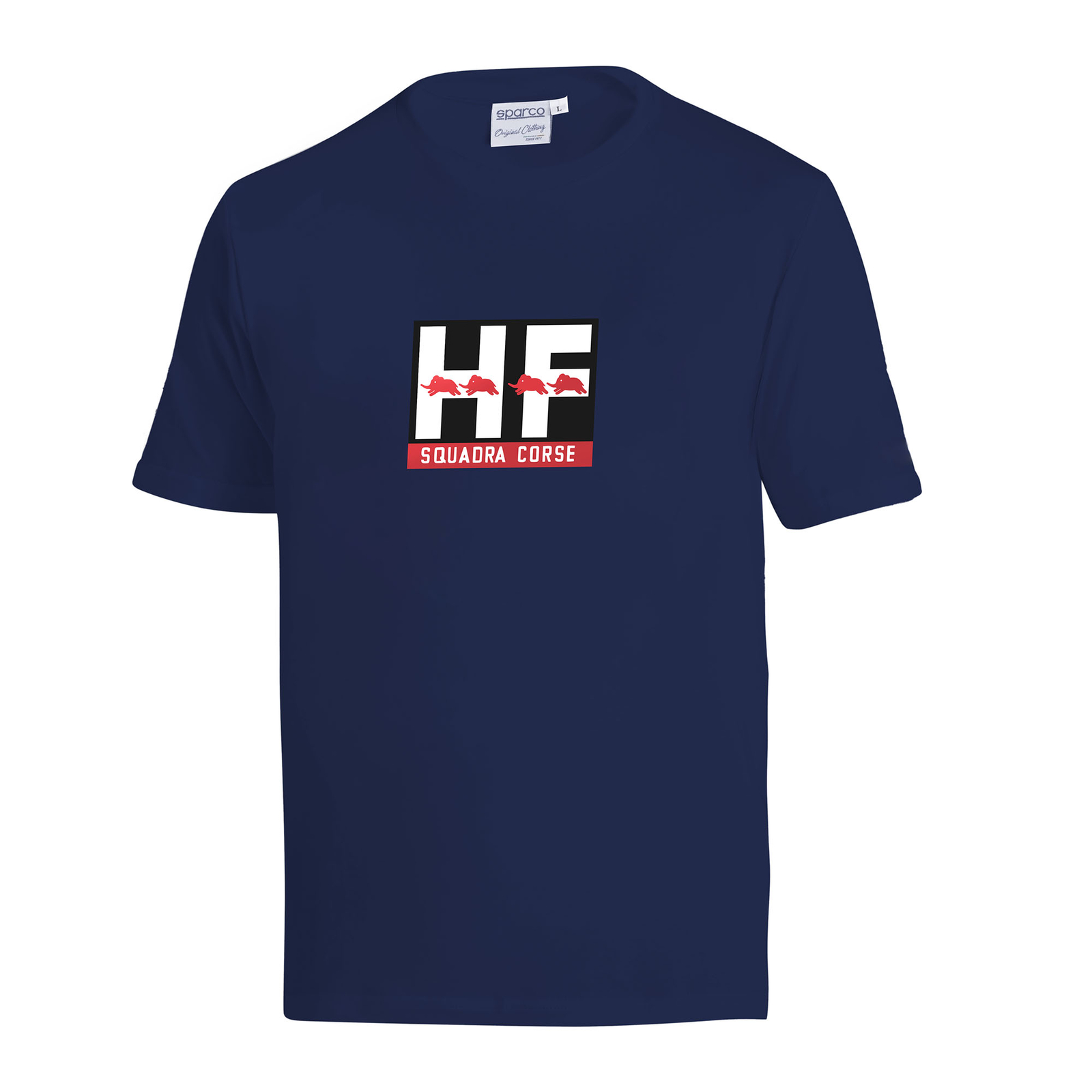 New 2026 Sparco T-Shirt Lancia HF Squadra Corse Tee Classic Design Made in Italy
