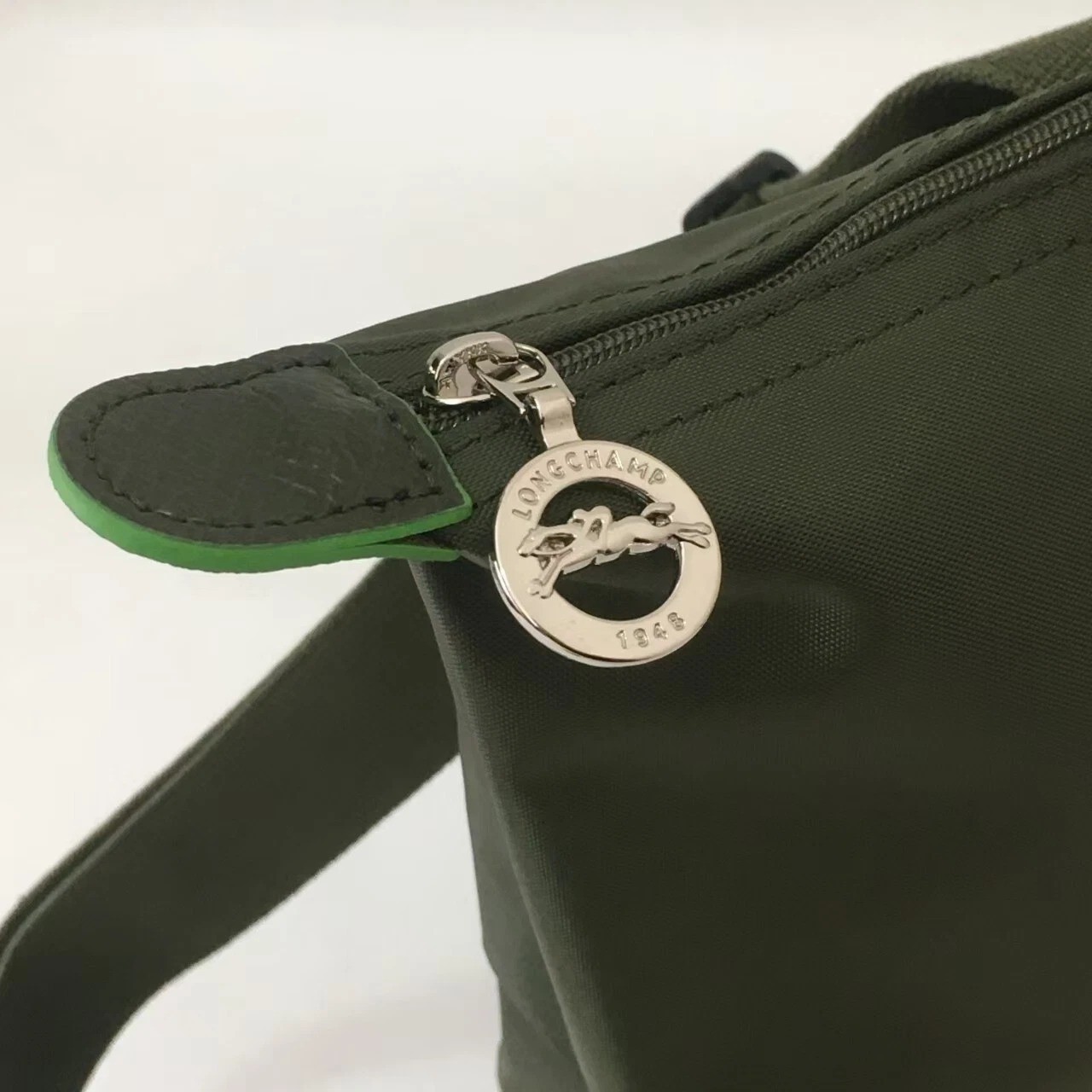 LONGCHAMP Le Pliage Green M Backpack Forest - Canvas New outlet