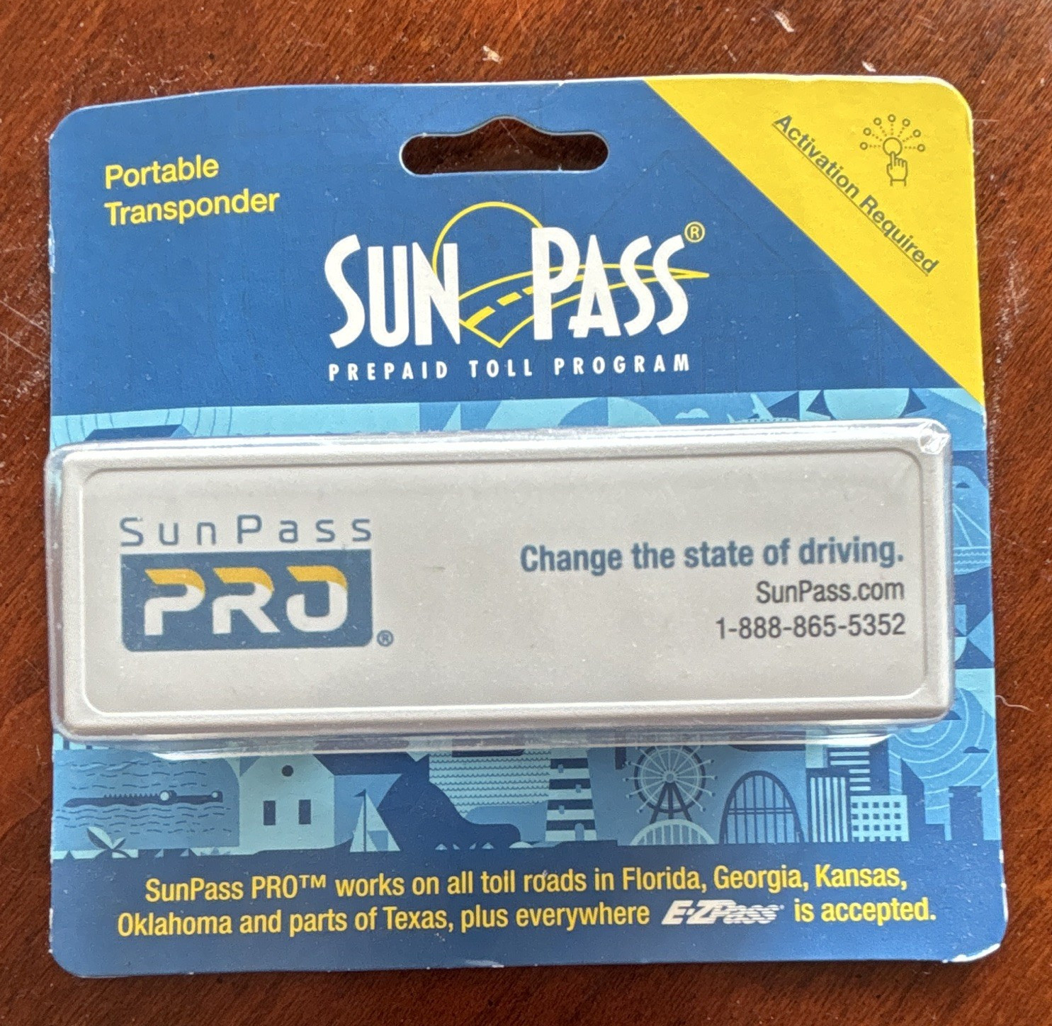 SunPass PRO Portable Transponder Prepaid Toll Program Activation Required