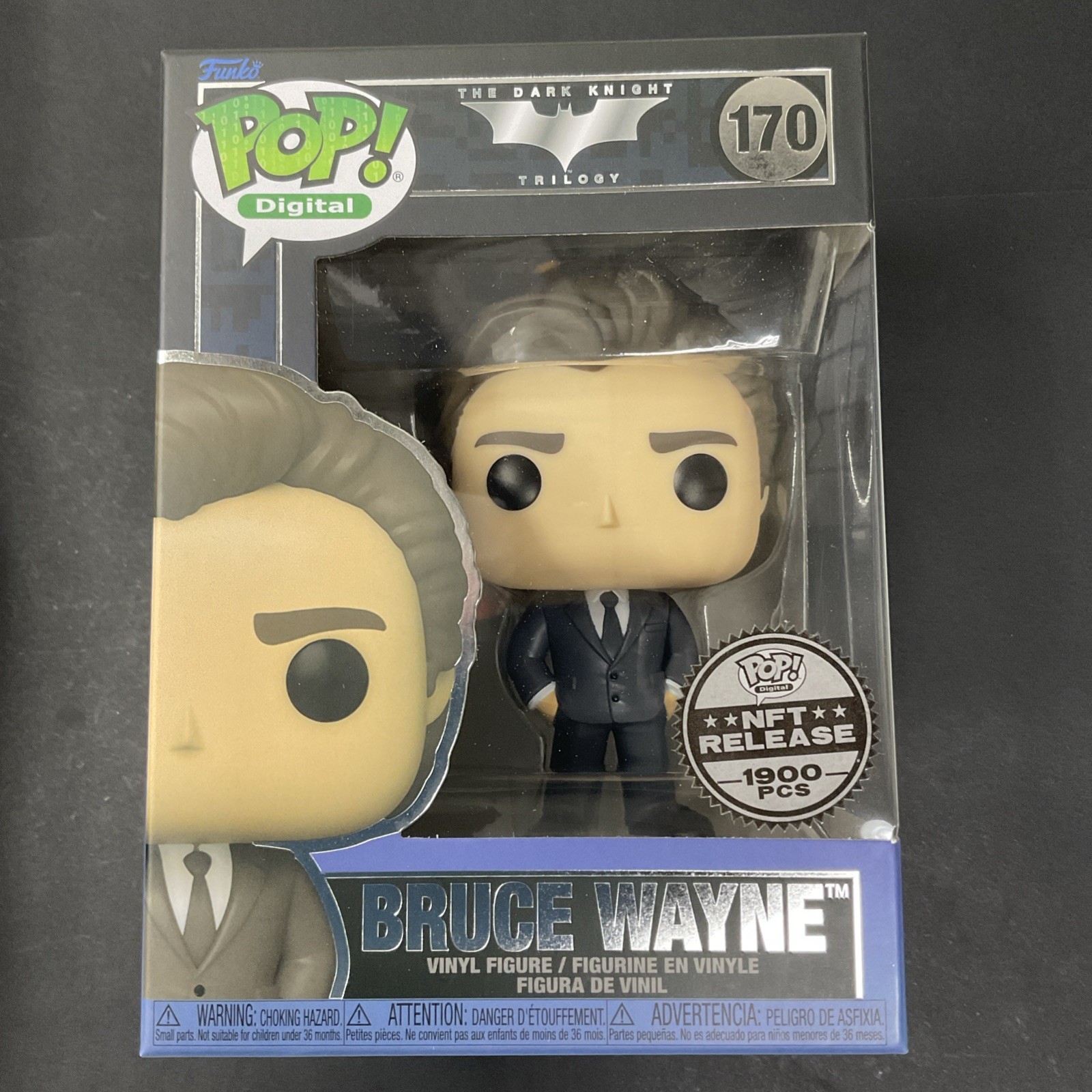 Funko Pop! Digital The Dark Night Trilogy #170 Bruce Wayne LE 1900 pcs
