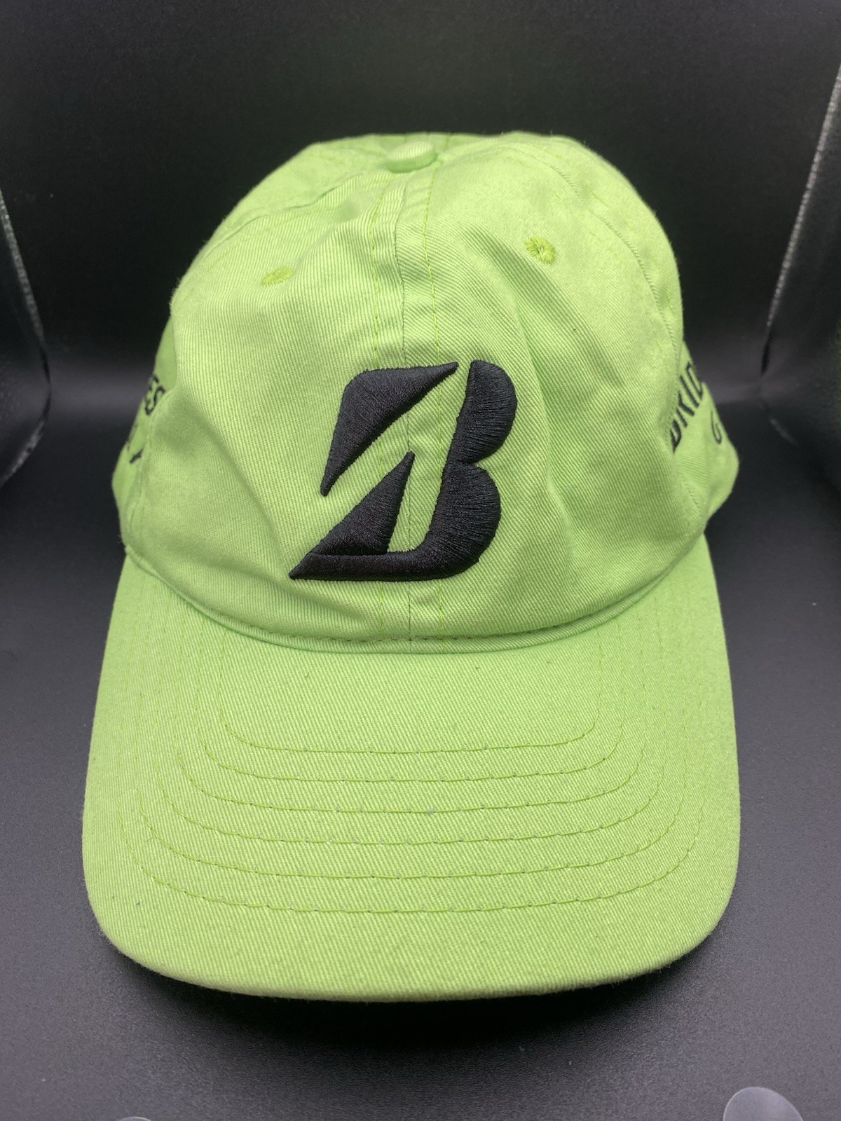 Bridgestone Green Adjustable Golf Hat