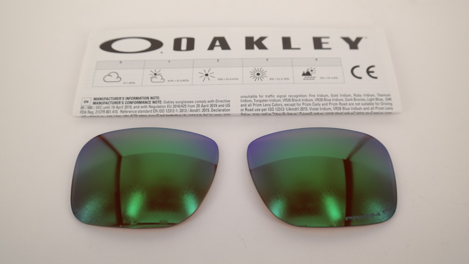 Oakley HOLBROOK OO9102 PRIZM SHALLOW WATER POLARIZED Replacement Lens Authentic