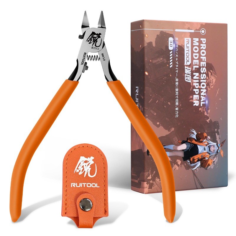 RUITOOL Ultra-thin Model Nipper Single Blade 4.7" Sprue Cutter