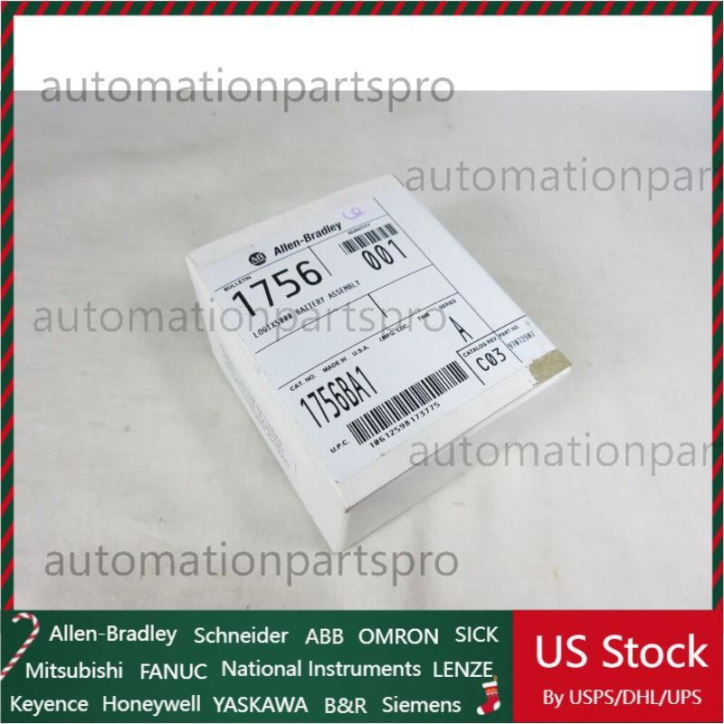 Allen Bradley, ControlLogix, Battery Assembly, AB 1756-BA1, New, Sealed Box