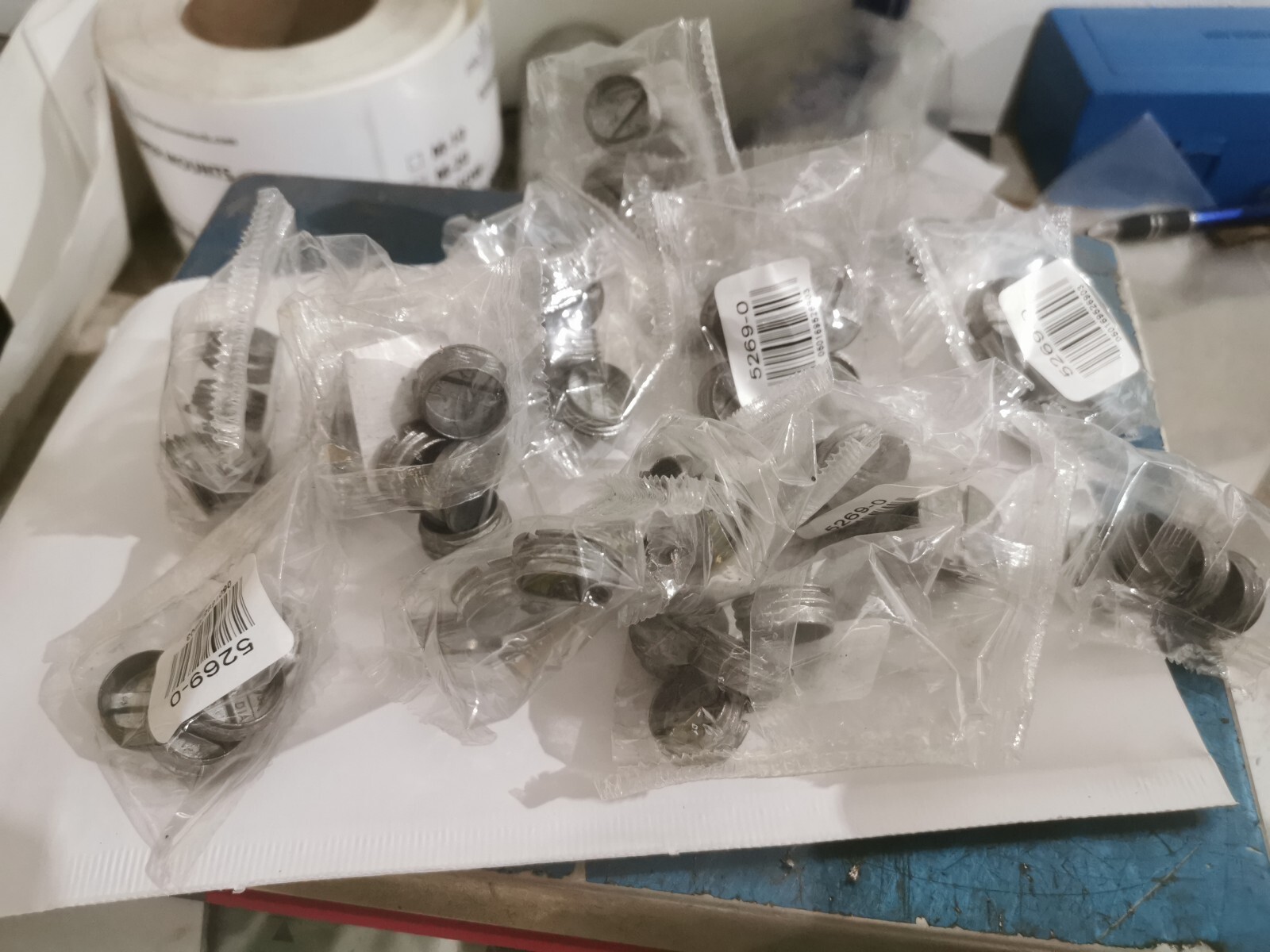 48 total (12 Packs of 4) 5269-0 Weatherproof Closure Plug Zinc, 0.50 in 1/2 in