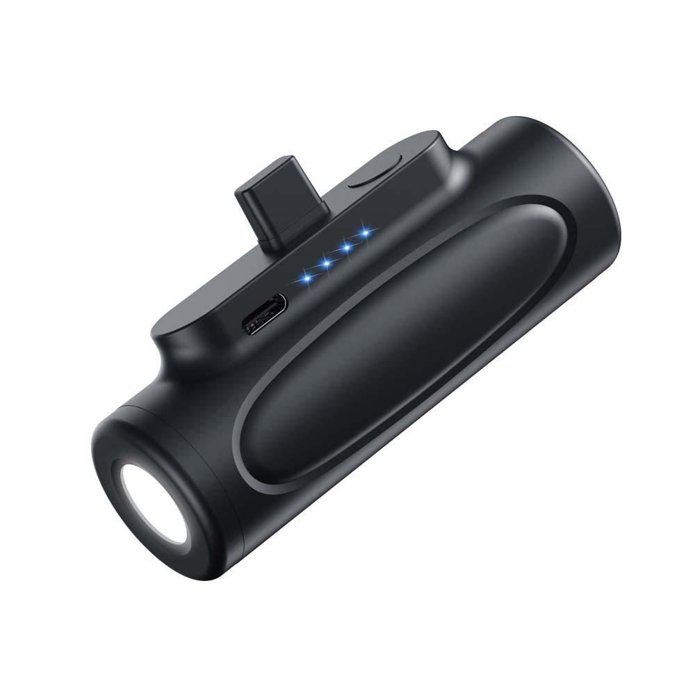 For iPhone& Android 5000mAh Portable Power Bank Mini Battery Charger LED Light