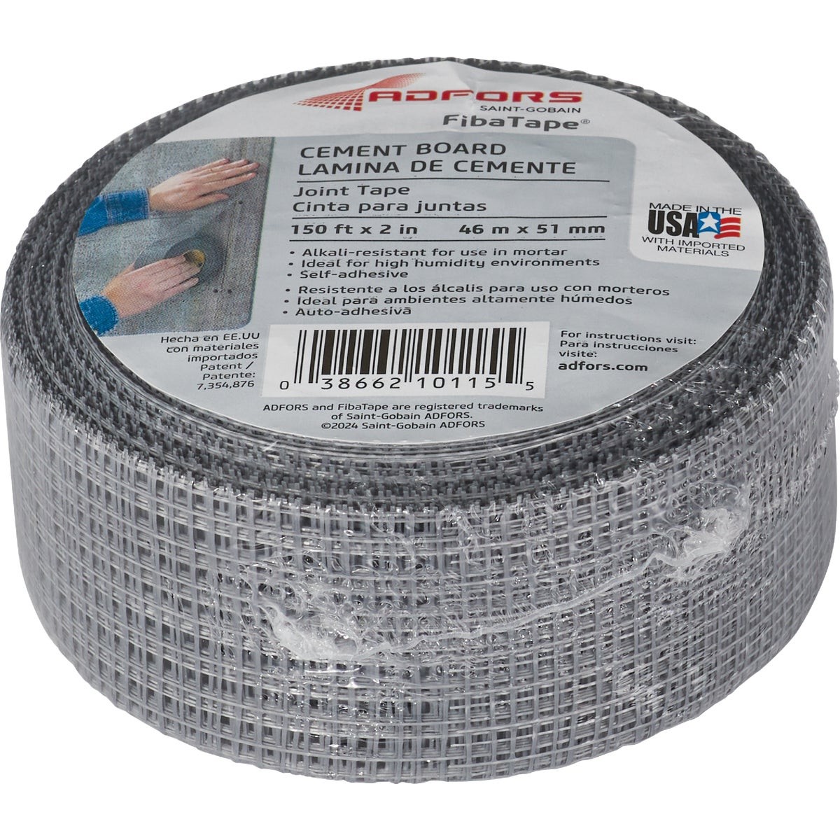 FibaTape 2 In. W. x 150 Ft. L. Cement Board Seaming Tape FDW8691-U FibaTape
