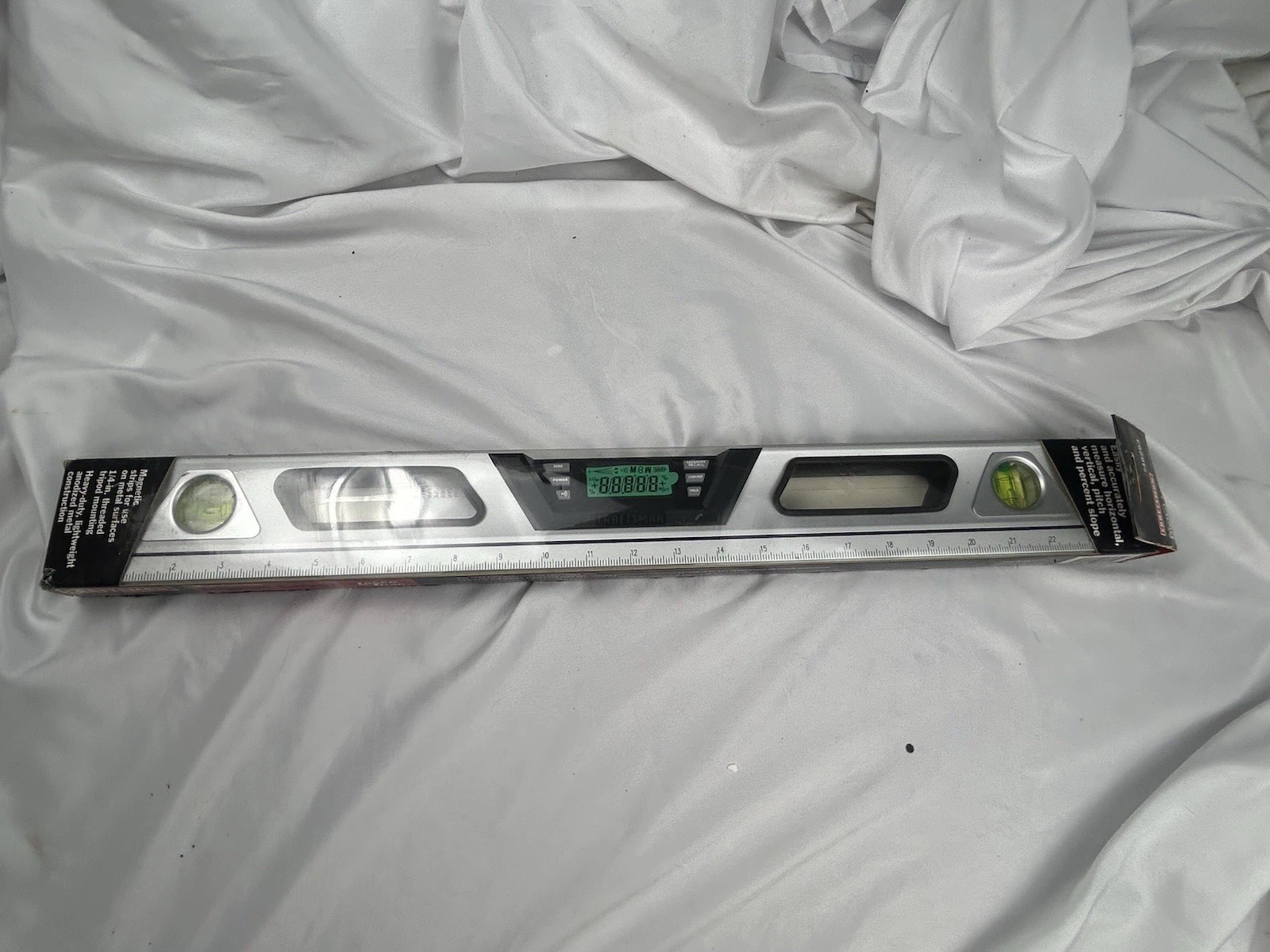 Craftsman NOS Digital Multi-function 24” Level,9-48293 Laser Trac