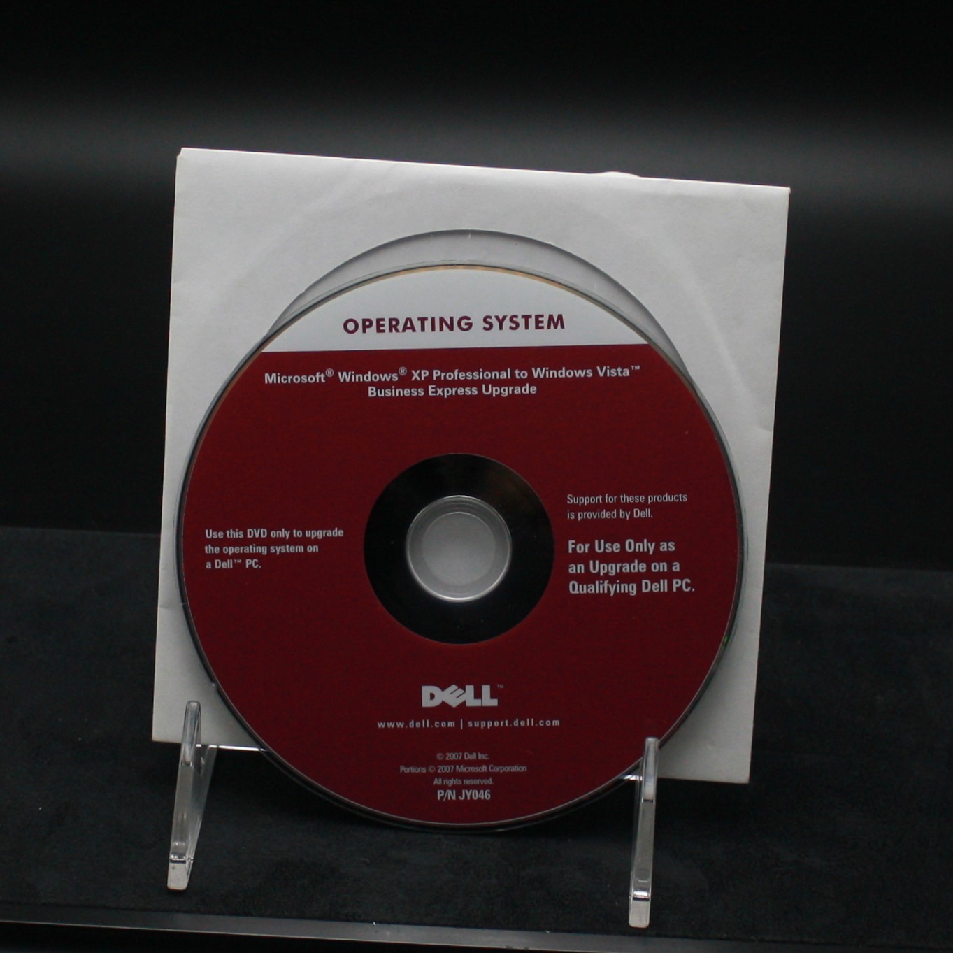 Dell Microsoft Windows XP Professional to Vista Business Express Upgrade DVD
