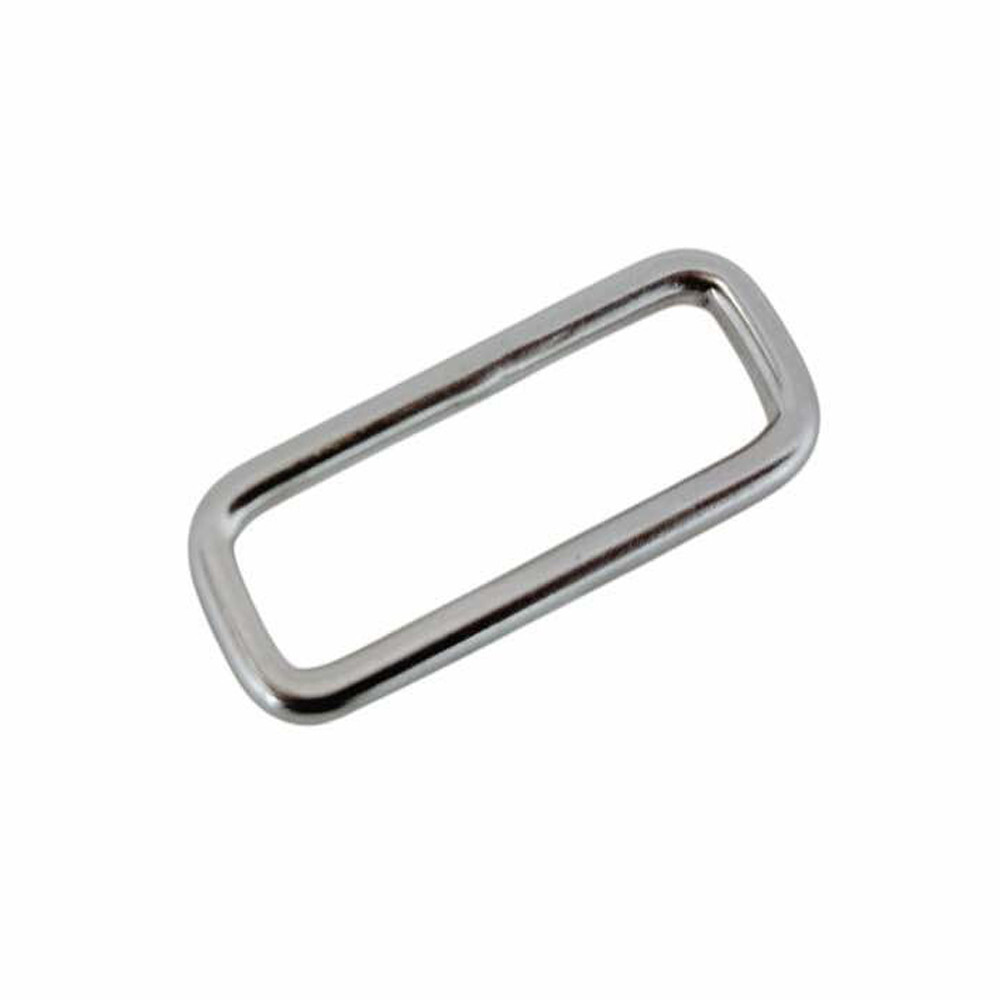 4 Pcs Stainless Steel 304 Mil Spec 3/16" "x 2" Rectangular Ring Rectangle Link