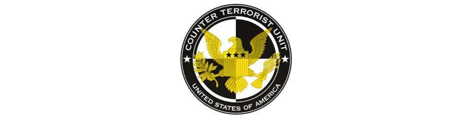 USN Naval Intelligence COUNTER TERRORIST UNIT Iron-on Shoulder Insignia Patch