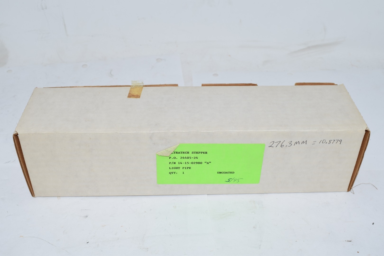 NEW Ultratech Stepper 14-15-02980 ''A'' Light Pipe Prism