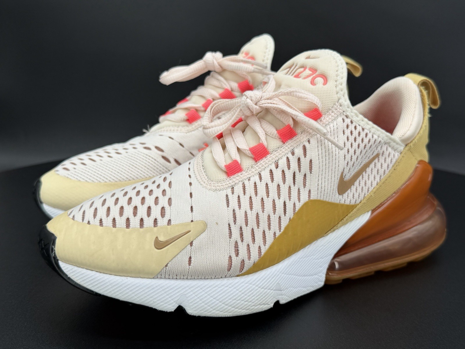 Size 7 - Nike Air Max 270 Cream Tint Women’s Shoes