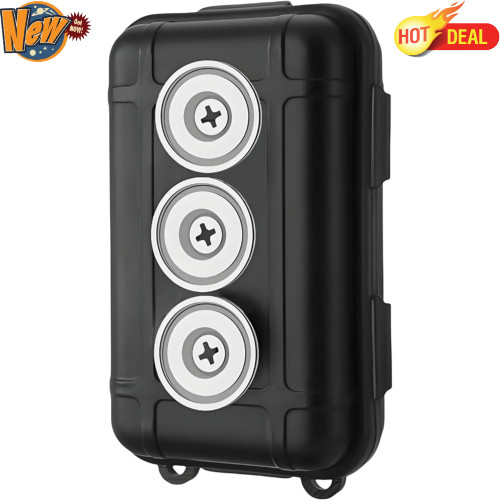 Magnetic Key Holder for Car Hide a Key outside Magnetic Key Box Waterproof