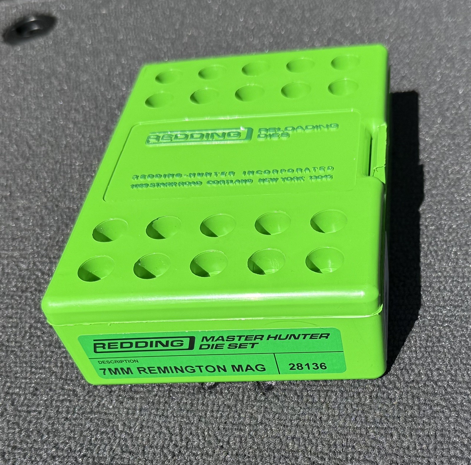 NEW! Redding Master Hunter Die Set 7mm REM MAG (28136)