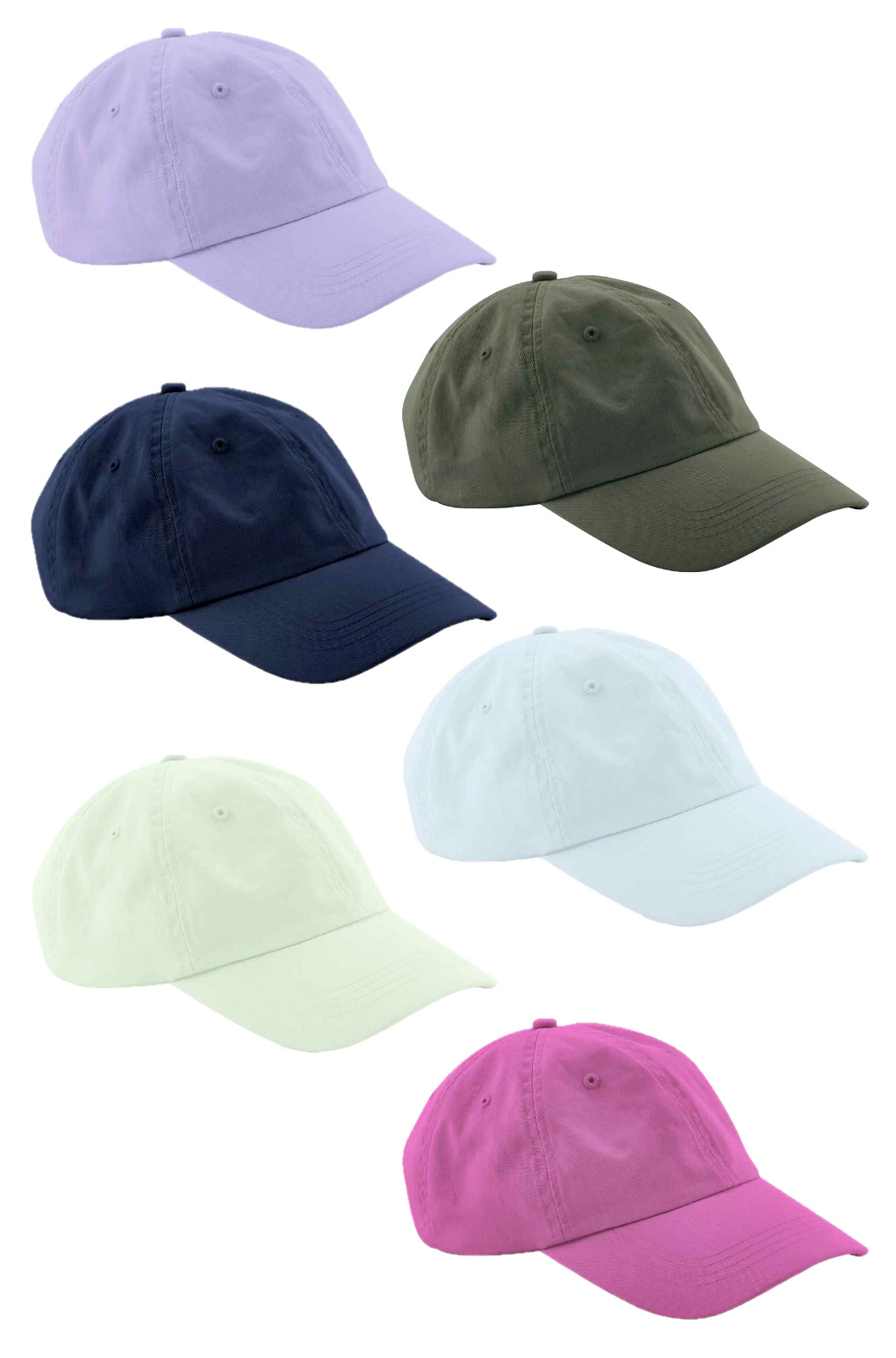 Childs Low Profile Cap Beechfield Kids Girls Boys Chino Cotton Dad Baseball Hat