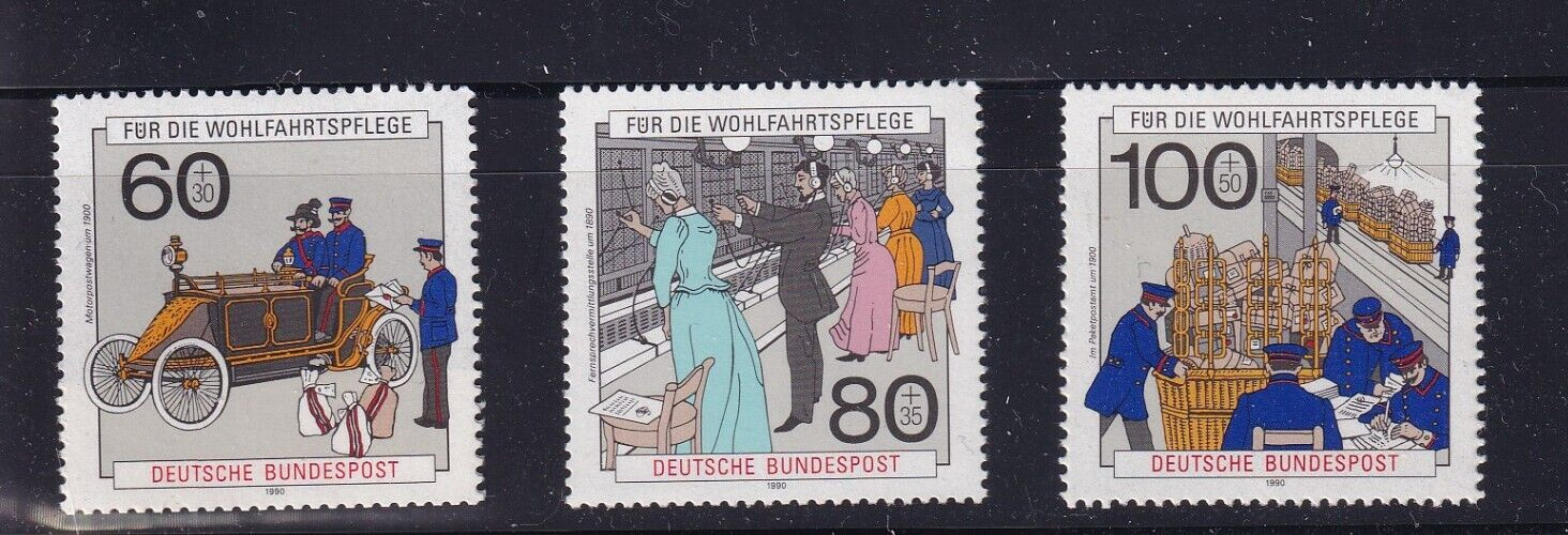 Bundesrepublik MNH ** 1474-6 Scott B694-6 Post & Telecommunication
