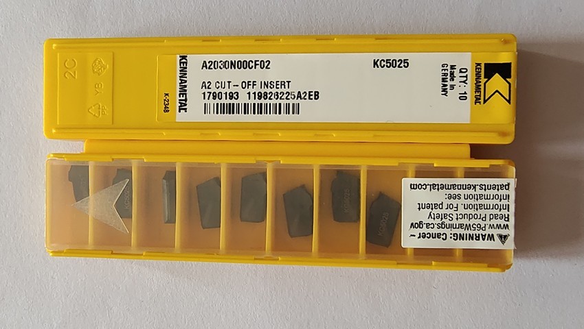 10pcs A2030N00CF02 KC5025 KENNAMETAL Original CNC carbide inserts