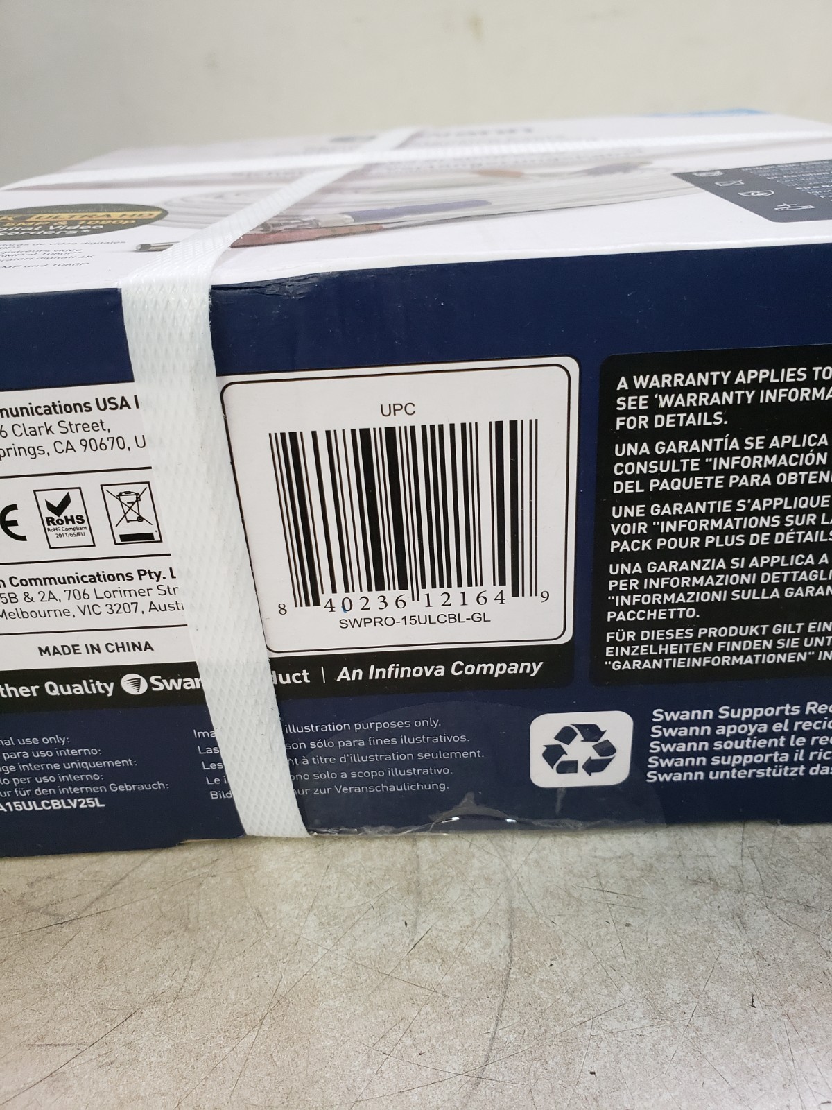 Swann Security Extension Cable 50ft/15m