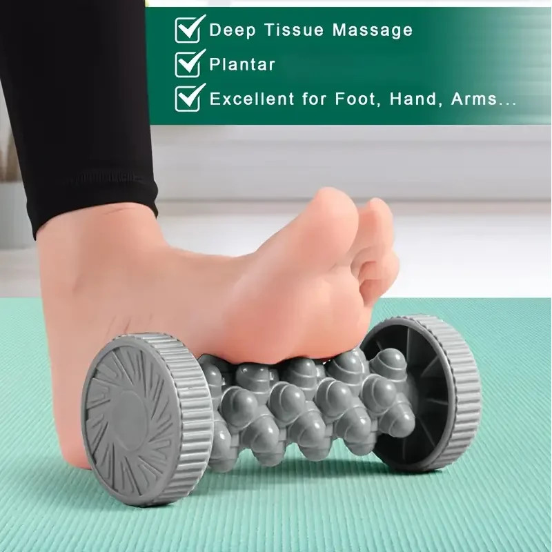 Foot Massager Massage Roller Yoga Massage Ball Plantar Fascia Roller Muscle Rela