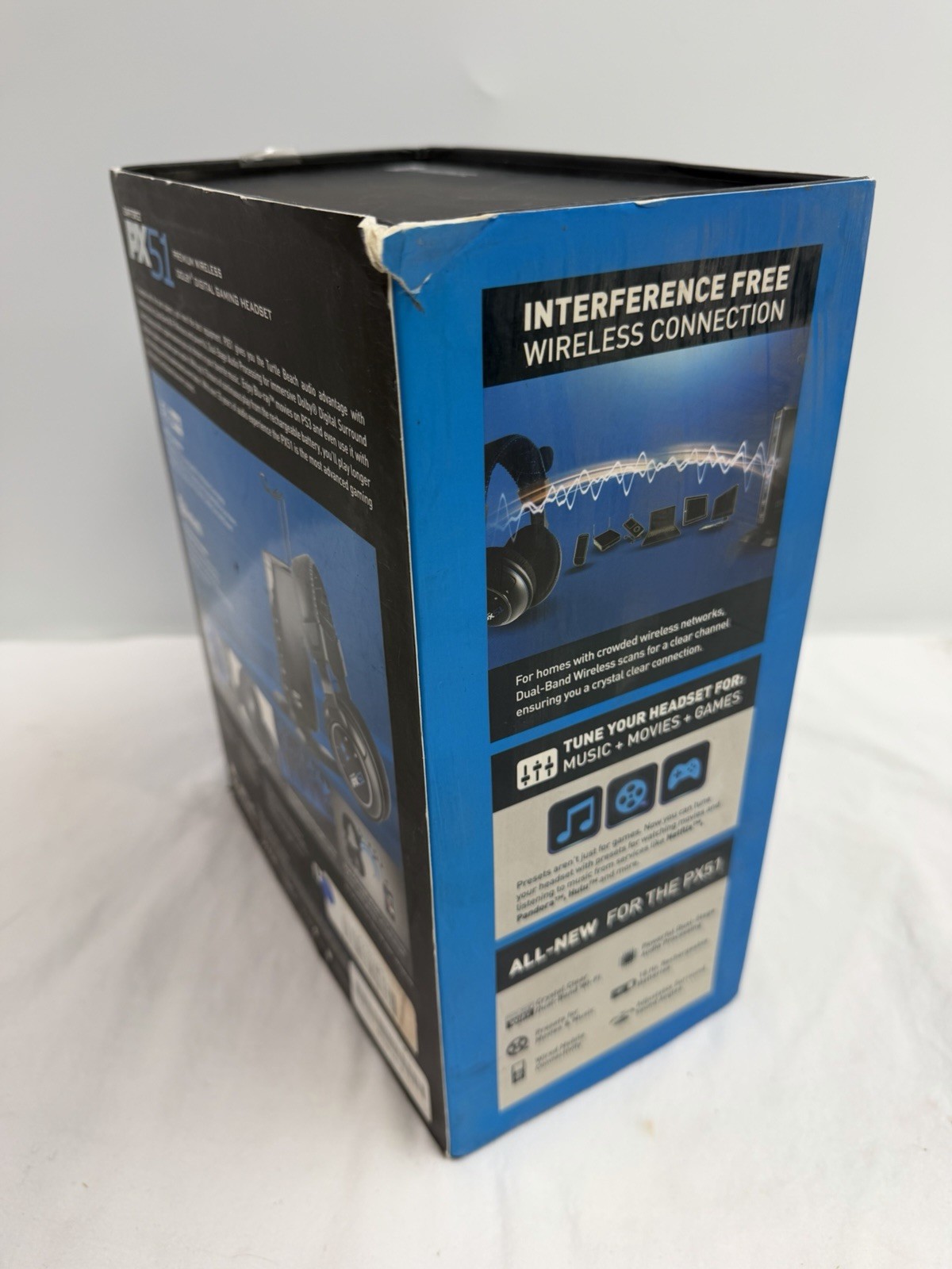 Turtle Beach Ear Force PX51 Wireless Bluetooth Dolby Digital Gaming Headset