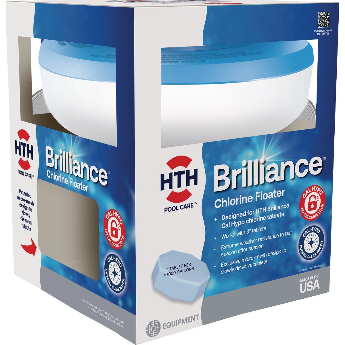 HTH Brilliance Chlorine Floater 91035 HTH 91035 073187910356
