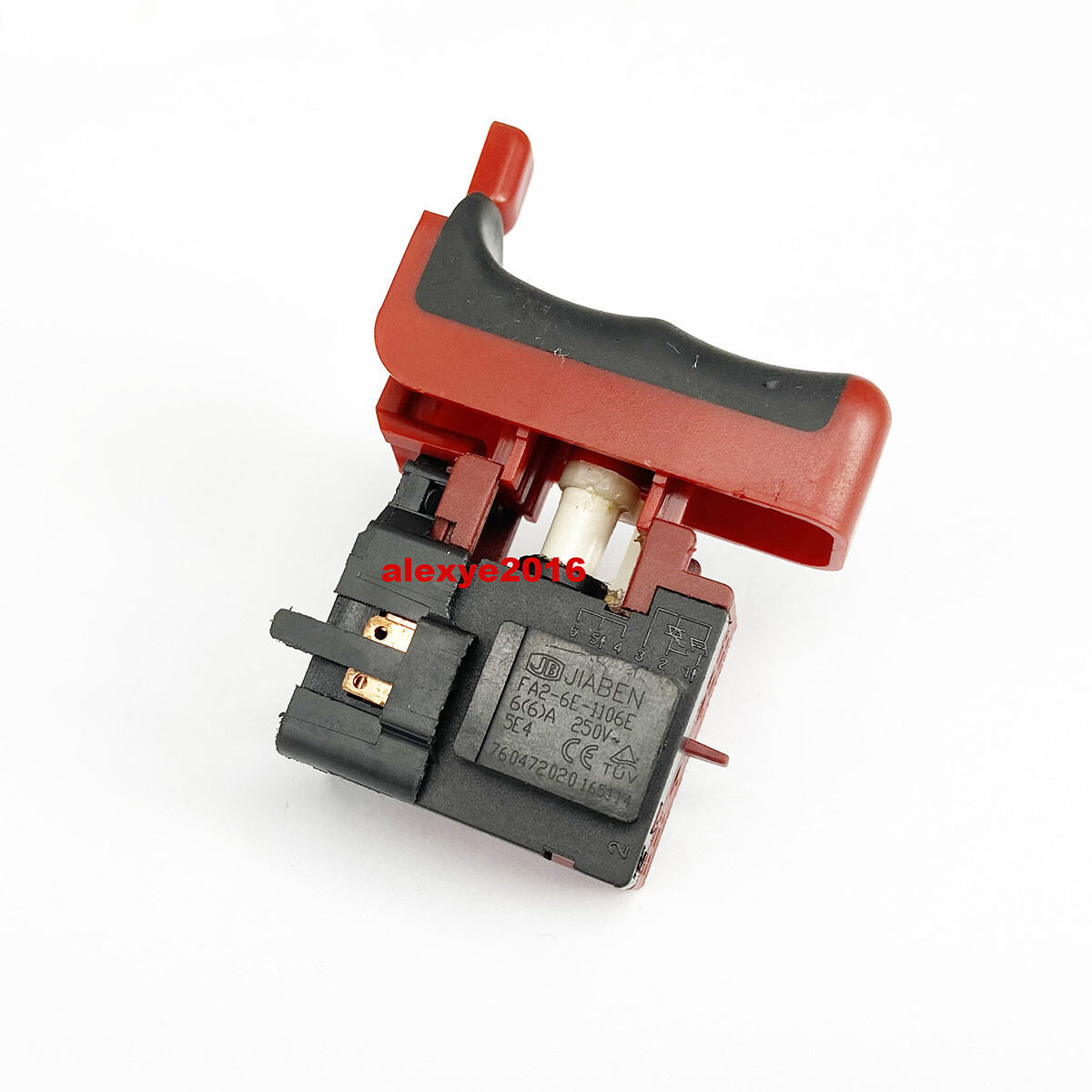 JIABEN JB FA2-6E-1106E 6(6)A 250VAC 5E4 Trigger Switch