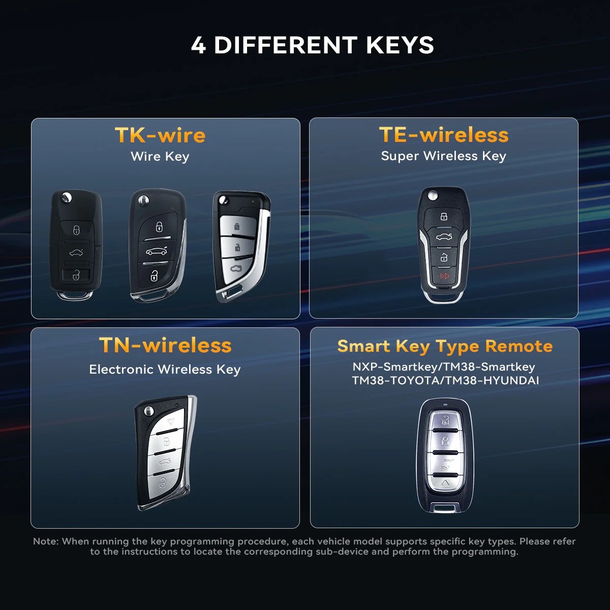 THINKCAR TKEY101 Key Programmer Matching Coding Fob Remote Maker For 892BT 689BT