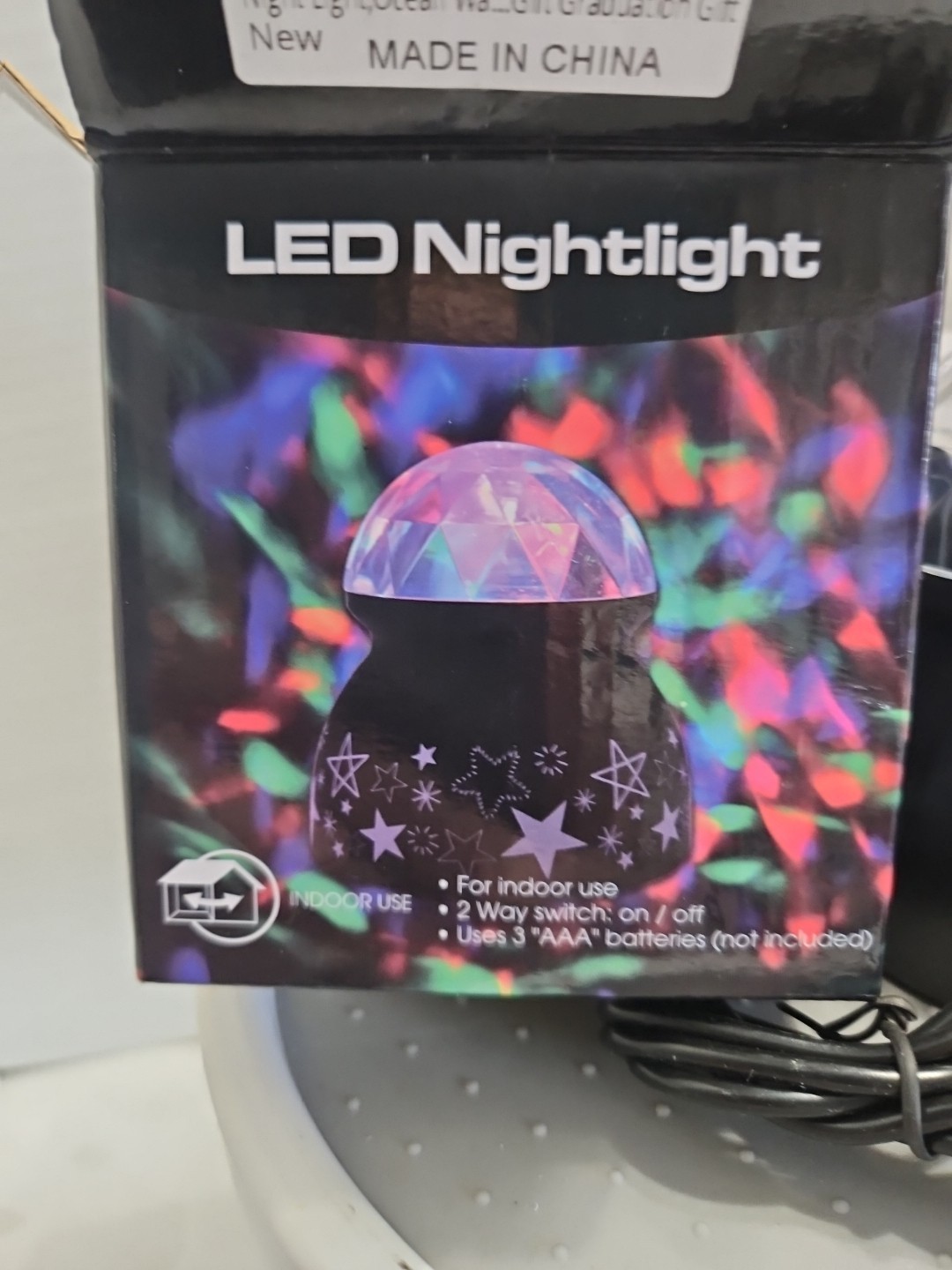 LED NIGHT LIGHT USES USB INCLUDED
