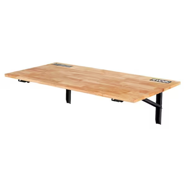 RYOBI Stowaway Wall Mounted Folding Workbench Table
