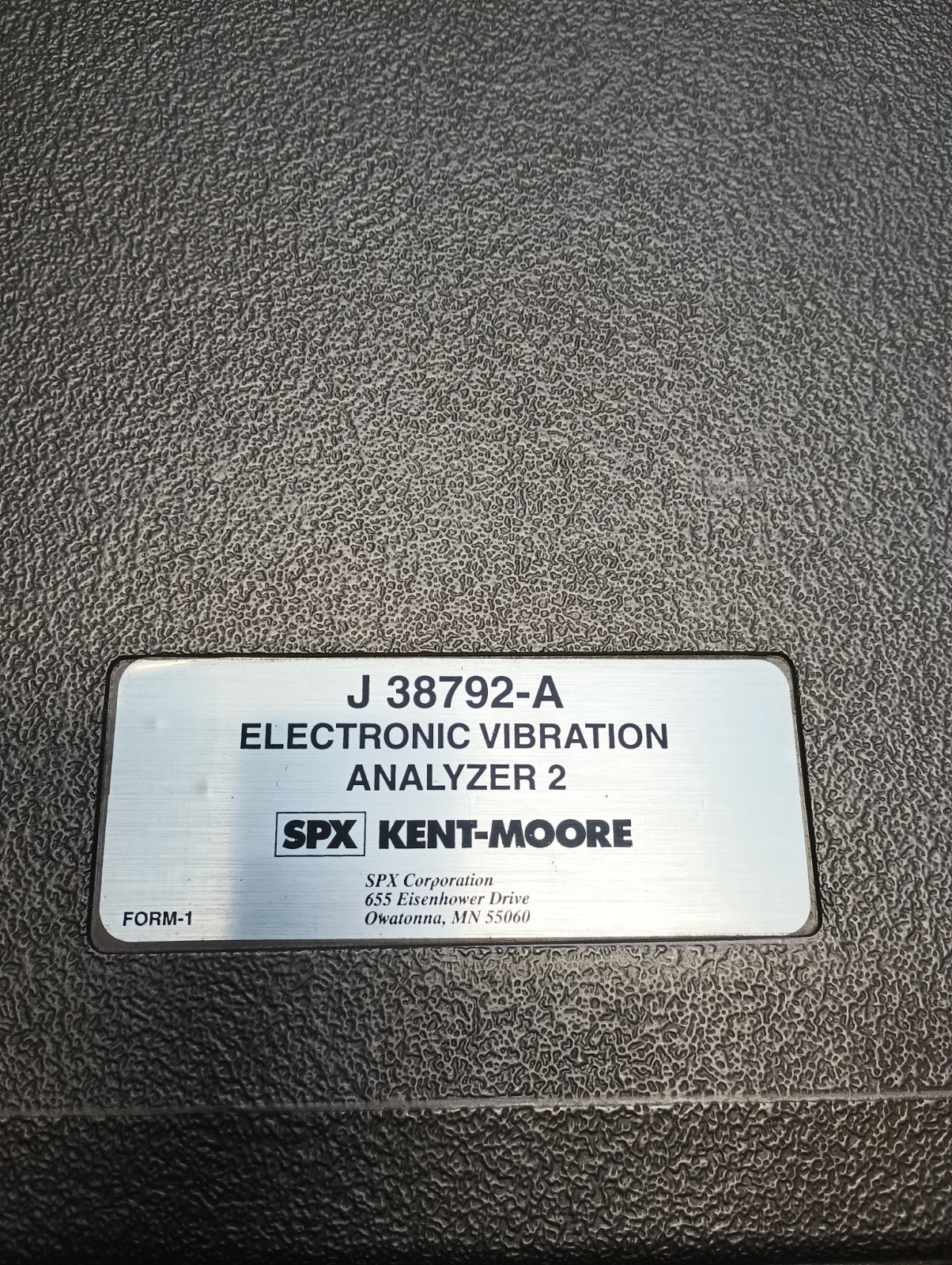 Kent-Moore J-38792-A Electronic Vibration Analyzer EVA2