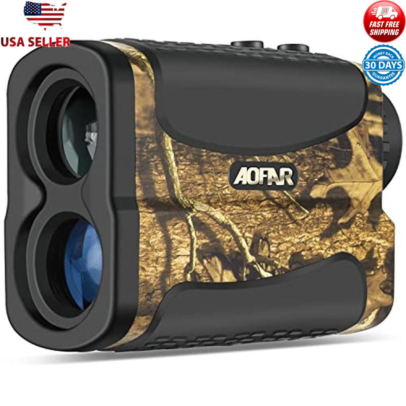 700 Yards Waterproof Hunting Range Finder Lightweight Portable Pin Sensor Tech
