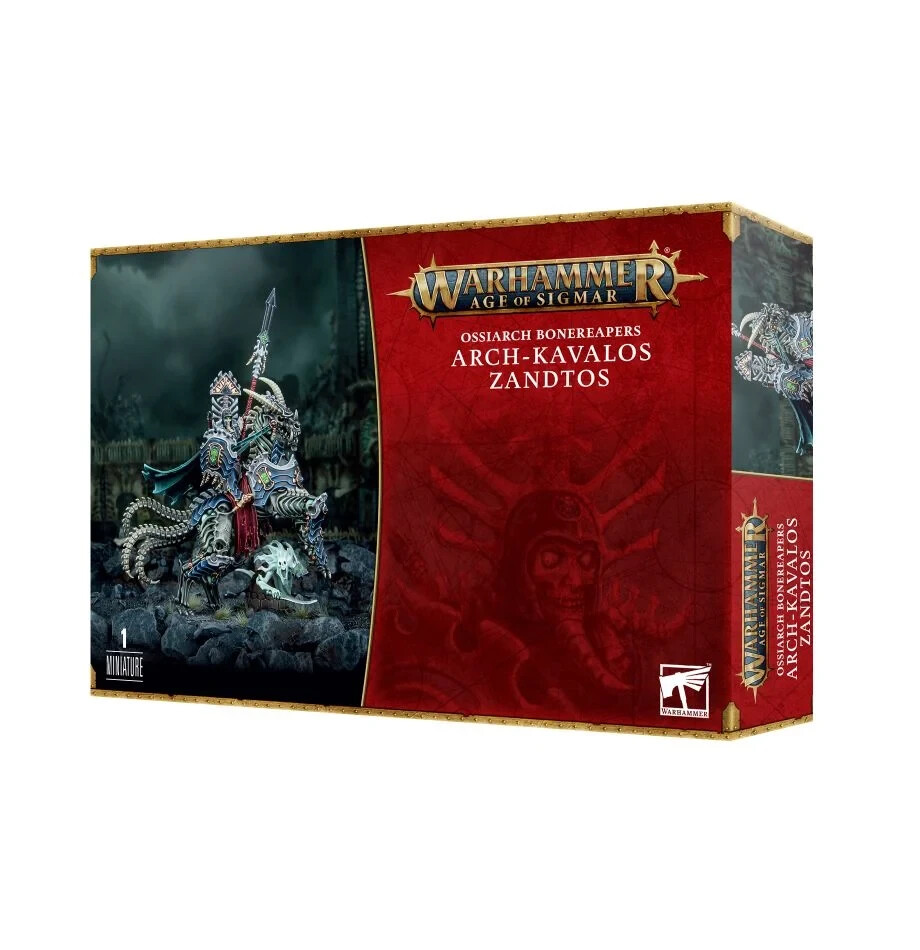 Ossiarch Bonereapers Arch-Kavalos Zandtos - Warhammer Age of Sigmar - New! 94-30