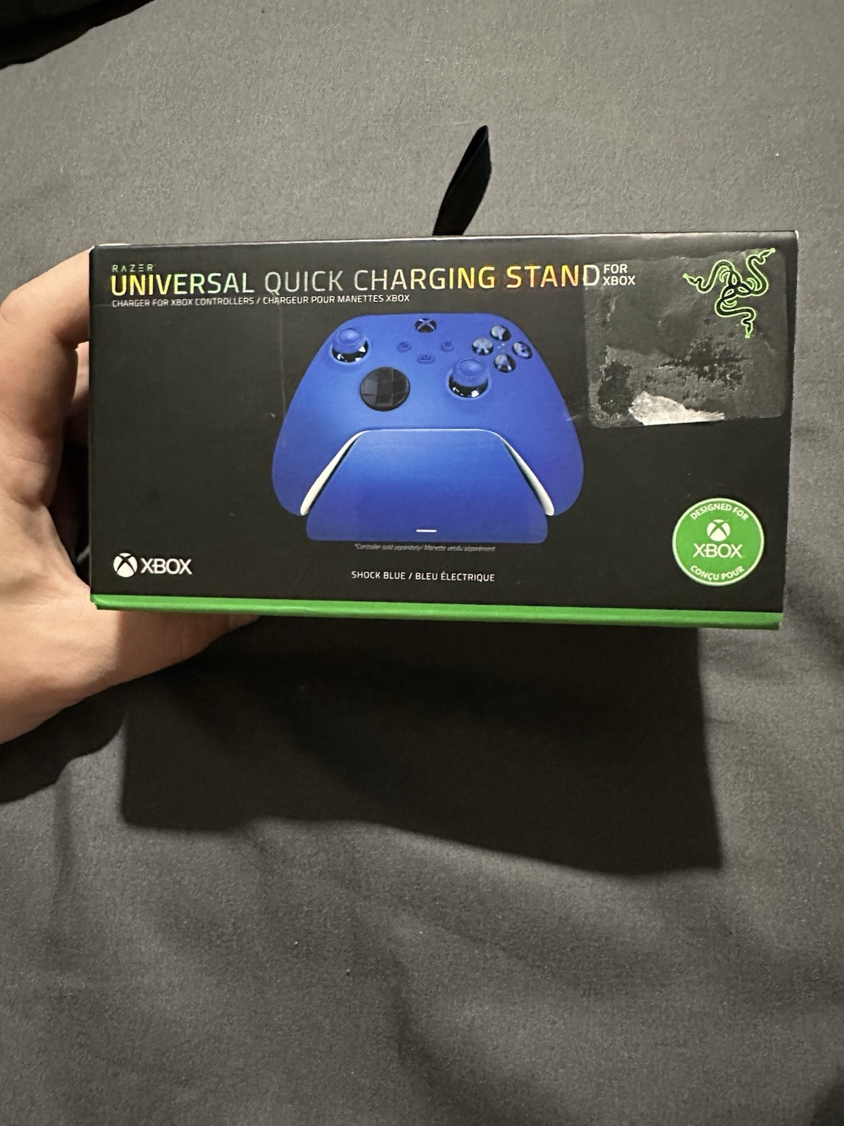 Official Razer  Microsoft XBOX Universal Quick Charging Stand [ Shock Blue ] NEW