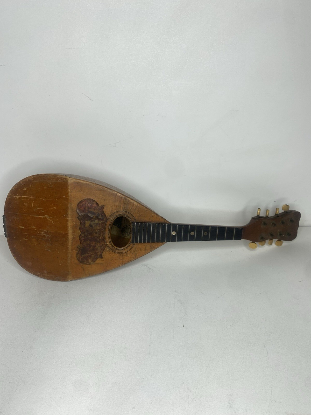 ANTIQUE LATE 1800’s JOSEPH BOHMANN ROUND BACK MANDOLIN READ DESCRIPTION