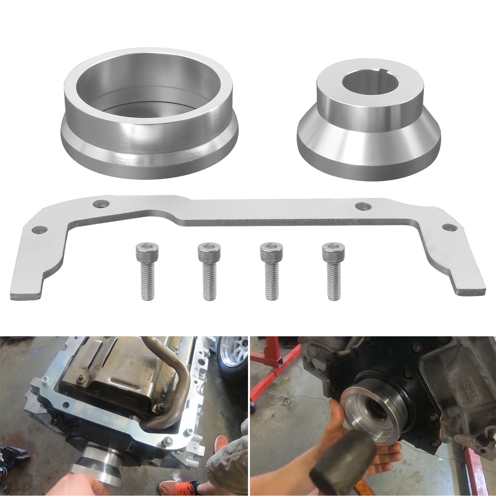 Front Rear Timing Cover & Oil Pans Alignment Tool for LS Engine LS1 LS2 LS3 LS9