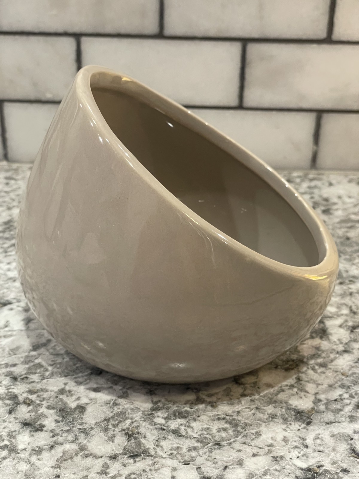 Terrain Pot, Beige, Decor,