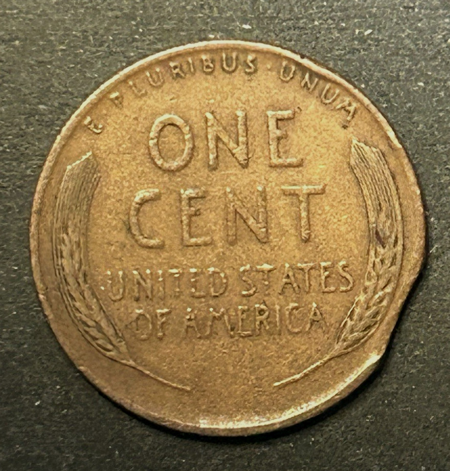 1945 P Clipped Planchet