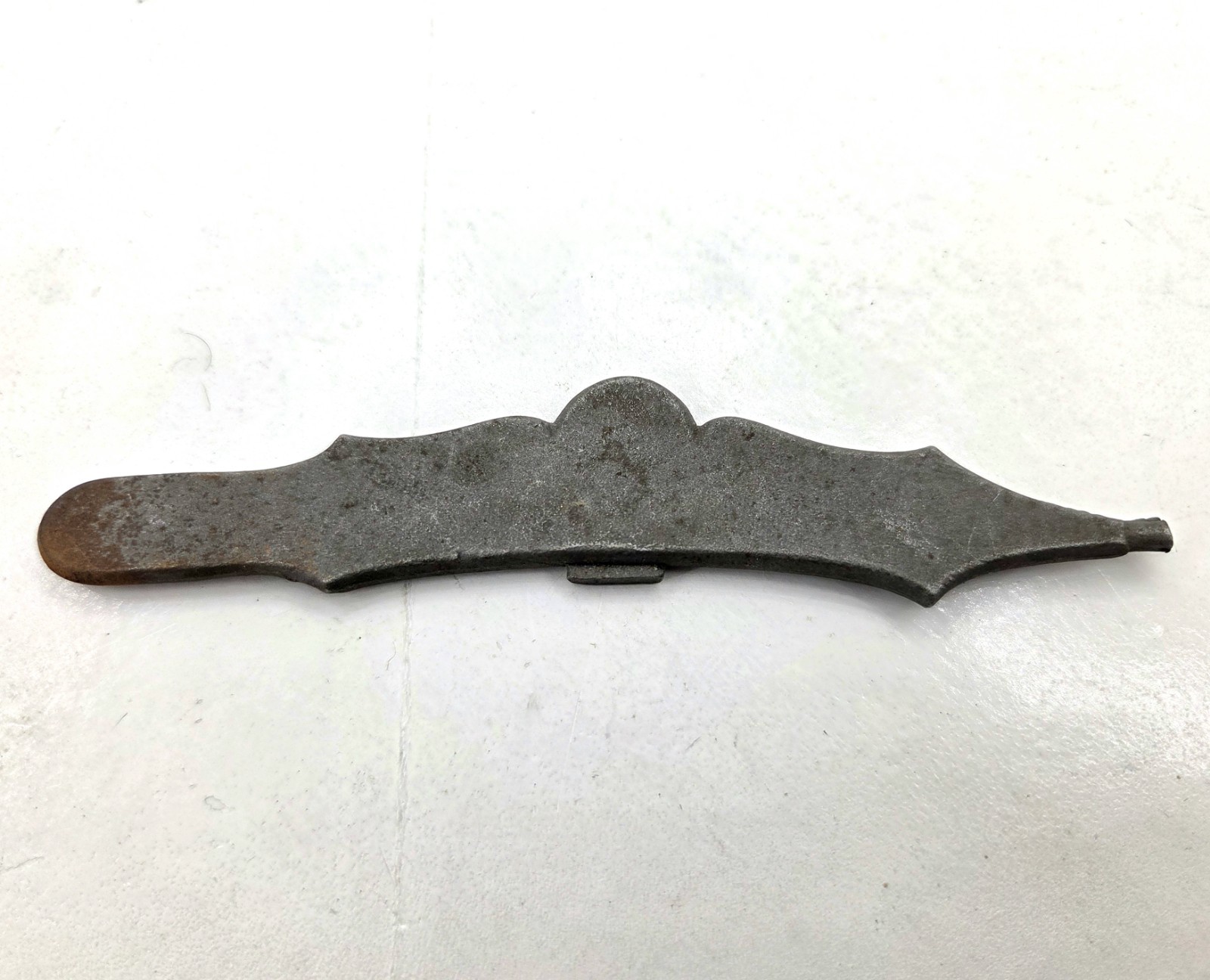 Steel Lock Sideplate 5x15/16" Flintlock Longrifle Muzzleloader Percussion Inlay