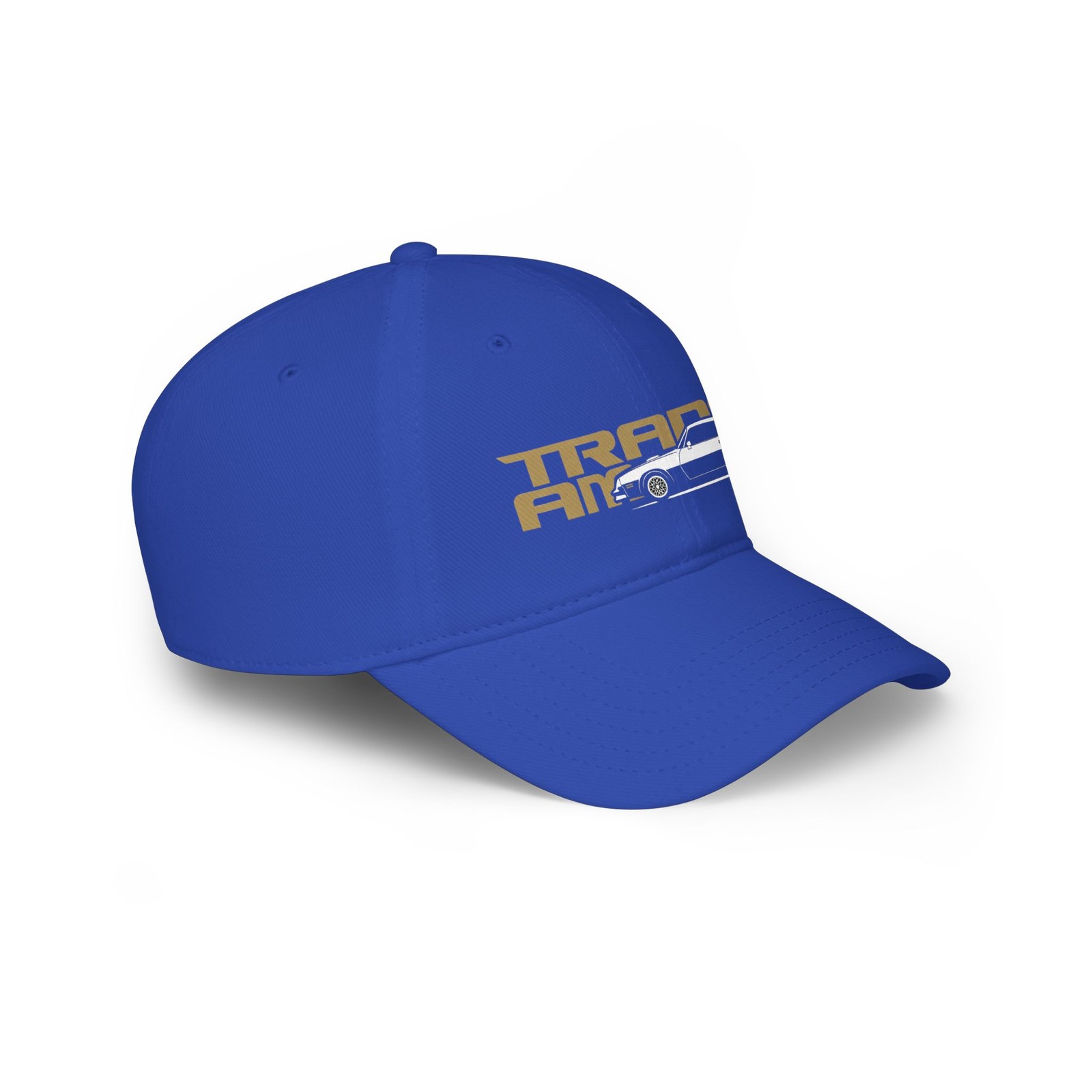 1977 Trans Am Firebird Silhouette Hat Cap Black Gold White Gift