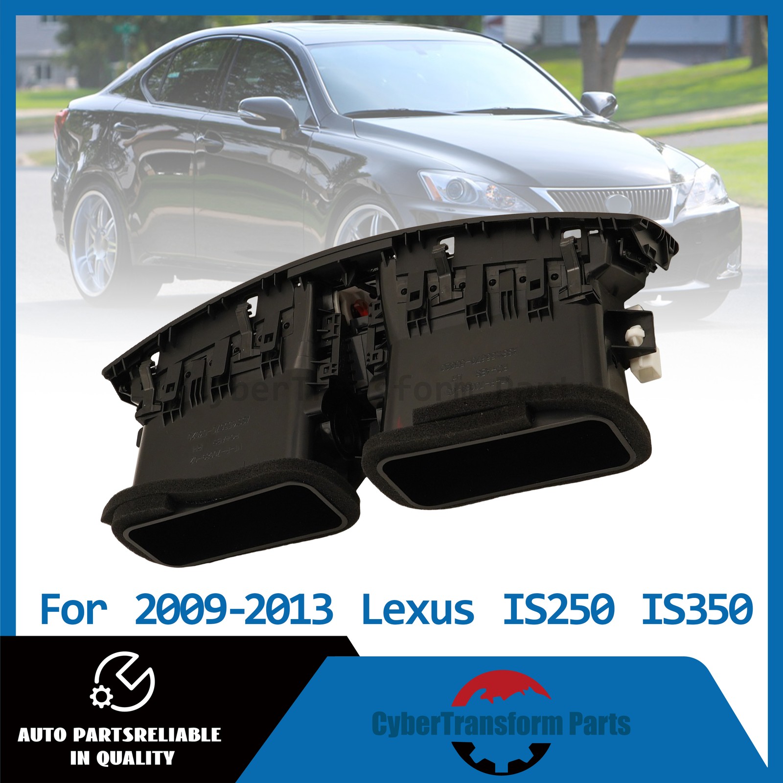 NEW 55670-53020 Center AC Heater Air Vents Panel For 09-13 Lexus IS250 IS350